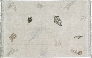 Tapete Lorena canals 140x200 pine forest