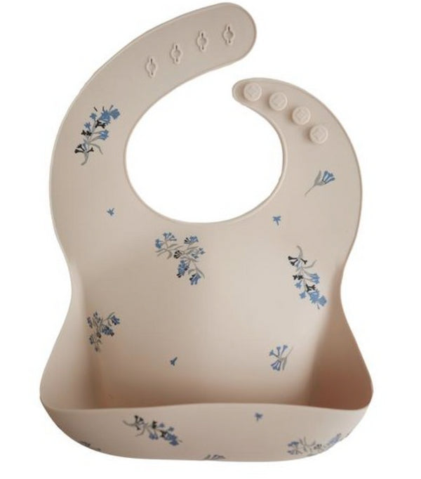 babete silicone lilac flowers