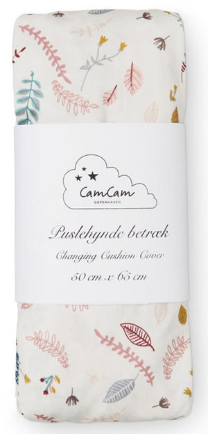 forra muda fraldas pressed leaves rose