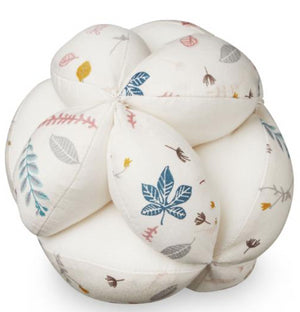 bola de algodão pressed leaves rose