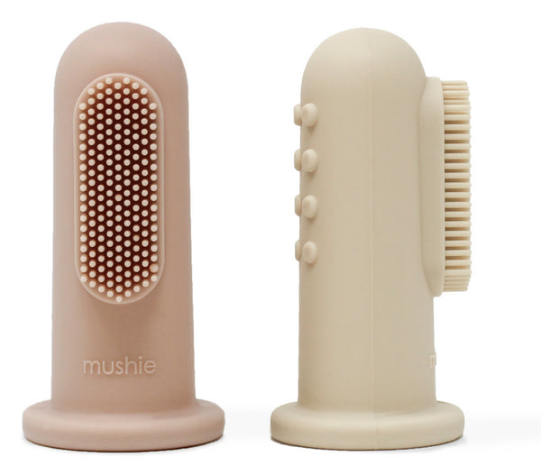 2 ESCOVAS DE DENTES SILICONE MUSHIE