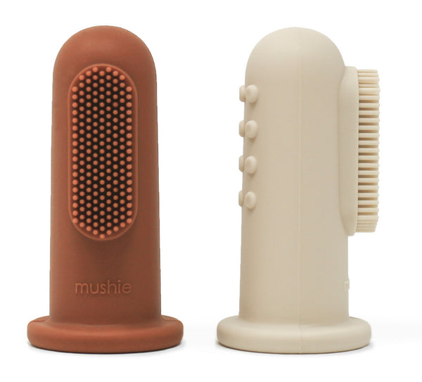 2 ESCOVAS DE DENTES SILICONE MUSHIE