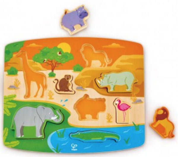 PUZZLE ANIMAIS DA SELVA