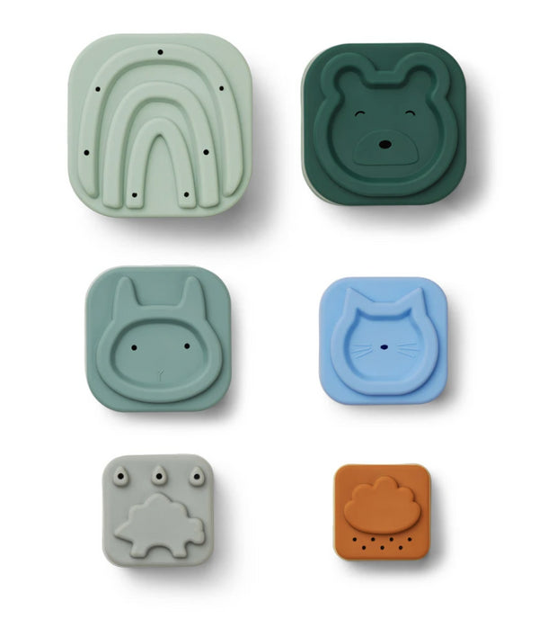 TORRE DE EMPILHAR - DOVE BLUE MULTI MIX