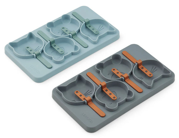 2 BANDEJAS DE GELADO - CLASSIC BLUE MULTI MIX