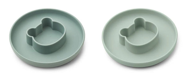 2 PRATOS DE SILICONE