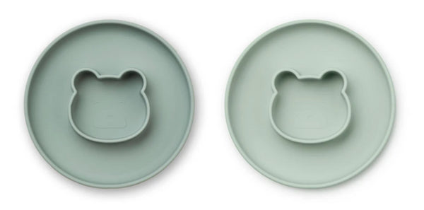 2 PRATOS DE SILICONE