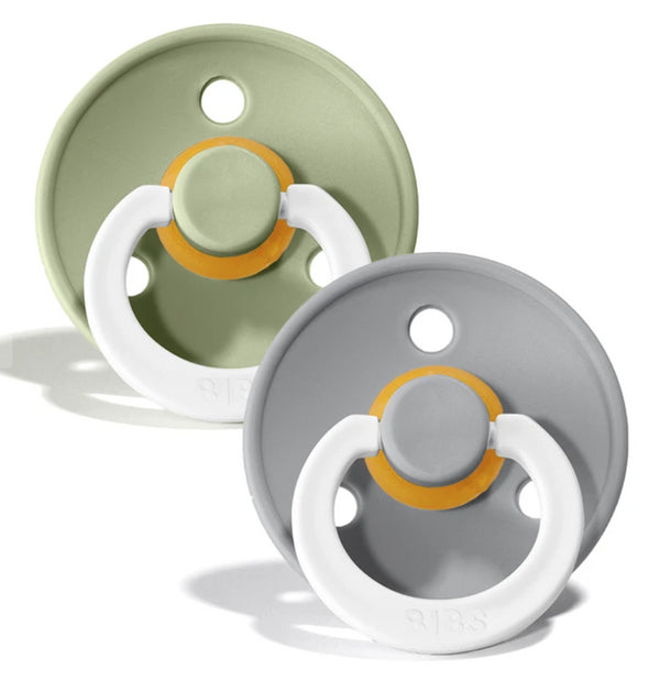 2 CHUPETAS BIBS 0-6 MESES