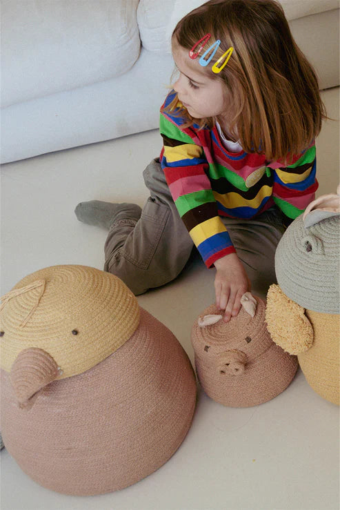 CESTO LORENA CANALS - MINI PEGGY THE PIG