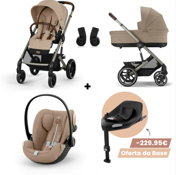 CYBEX BALIOS S LUX PLUS TAUPE PACK - SEASHELL BEIGE