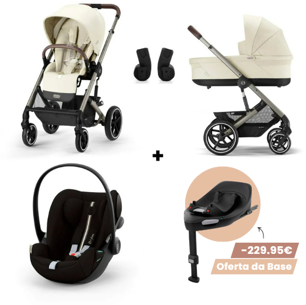 CYBEX BALIOS S LUX PLUS TAUPE PACK - SEASHELL BEIGE