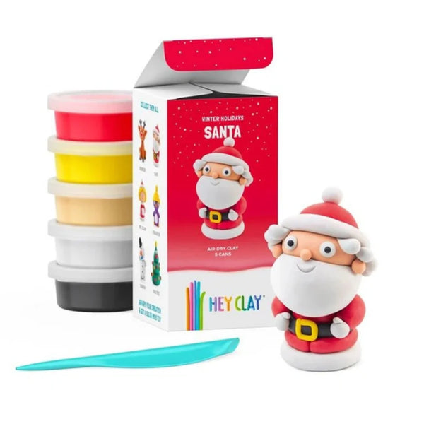 HEY CLAY WINTER HOLIDAYS - SANTA