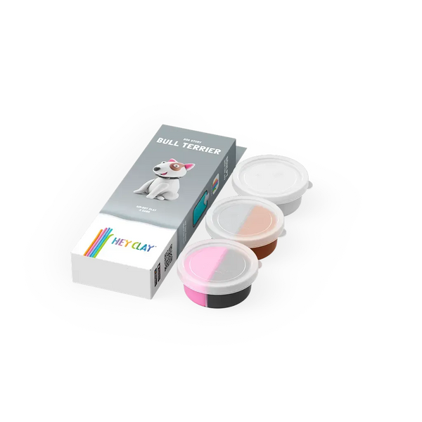 HEY CLAY DOG STORY - BULL TERRIER