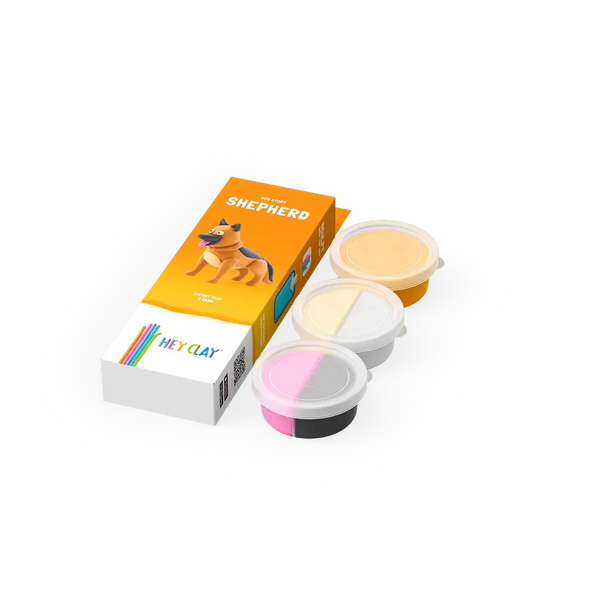 HEY CLAY DOG STORY - SHEPHERD