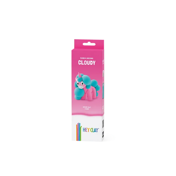 HEY CLAY RAINBOW UNICORNS - CLOUDY