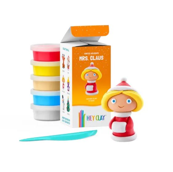 HEY CLAY WINTER HOLIDAYS - MRS. CLAUS