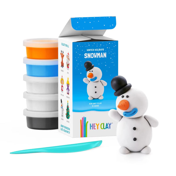 HEY CLAY WINTER HOLIDAYS - SNOWMAN