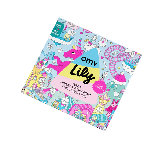 OMY POSTER GIGANTE & STICKERS