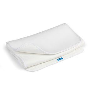 Resguardo 3D Impermeável AeroSleep 70 × 140 cm com tecnologia respirável, camada absorvente e proteção impermeável para colchão de bebé.