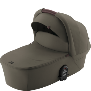 Alcofa BRITAX RÖMER SMILE 5Z compatível com o carrinho Smile 5Z, com colchão confortável, ventilação integrada e capota extra larga com proteção solar UPF 50+ para bebés desde o nascimento até aos 9 kg.