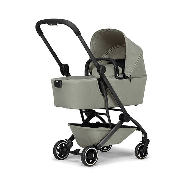 Alcofa JOOLZ AER² compatível com o carrinho Joolz Aer², com colchão respirável, capota extensível ventilada e fecho conjunto com o carrinho para bebés desde o nascimento até aos 9 kg.