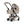 Alcofa JOOLZ AER² compatível com o carrinho Joolz Aer², com colchão respirável, capota extensível ventilada e fecho conjunto com o carrinho para bebés desde o nascimento até aos 9 kg.