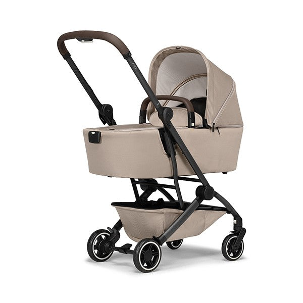 Alcofa JOOLZ AER² compatível com o carrinho Joolz Aer², com colchão respirável, capota extensível ventilada e fecho conjunto com o carrinho para bebés desde o nascimento até aos 9 kg.