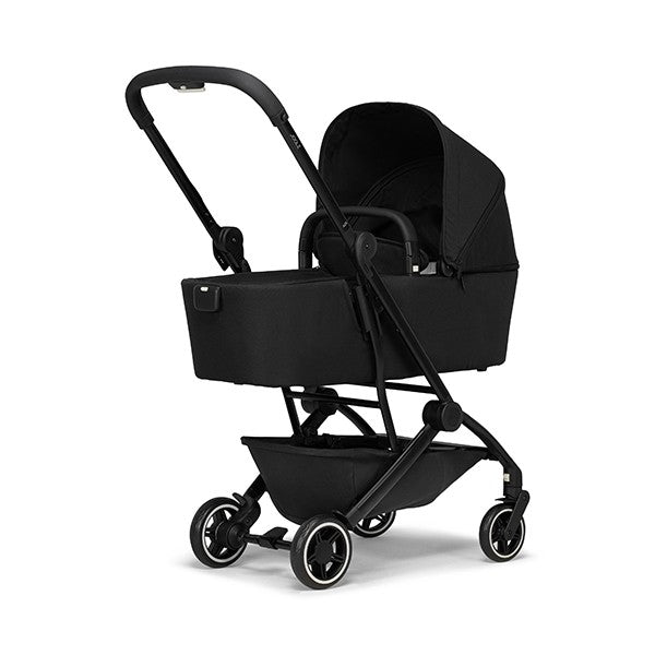 Alcofa JOOLZ AER² compatível com o carrinho Joolz Aer², com colchão respirável, capota extensível ventilada e fecho conjunto com o carrinho para bebés desde o nascimento até aos 9 kg.