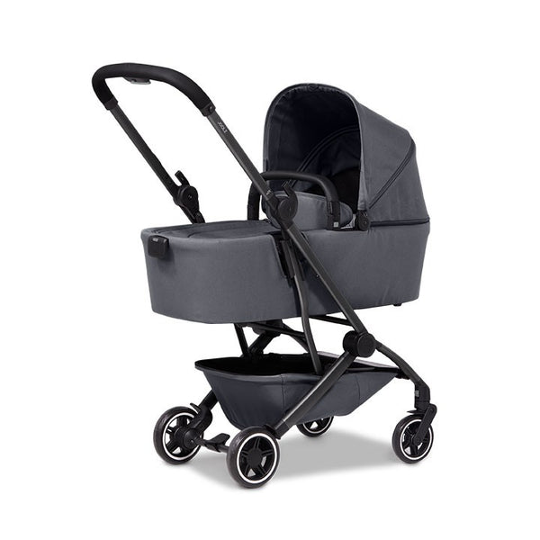 Alcofa JOOLZ AER² compatível com o carrinho Joolz Aer², com colchão respirável, capota extensível ventilada e fecho conjunto com o carrinho para bebés desde o nascimento até aos 9 kg.
