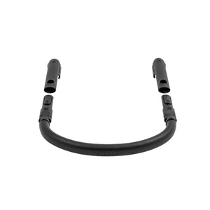 Apoio de Braços Stokke YOYO⁵ para carrinho de passeio, com apoio frontal confortável e design que permite dobrar o carrinho sem retirar a barra.
