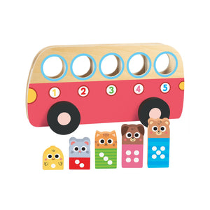 Jogo do Autocarro para bebé e criança