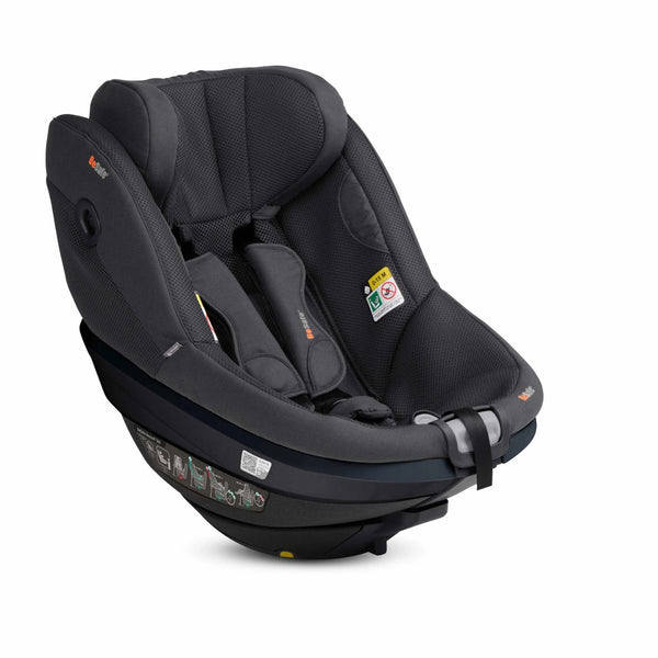 Cadeira auto BeSafe Beyond² 360 dos 61 aos 125 cm com rotação 360°, proteção SIP+, Universal Level Technology e espaço para pernas ajustável. Anthracite Mesh