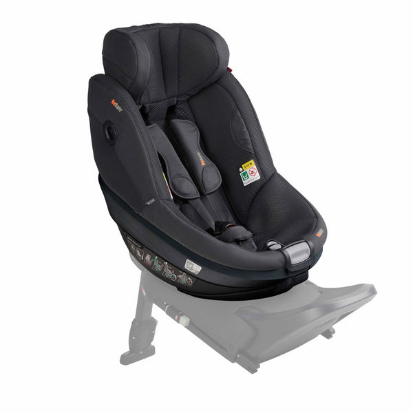 Cadeira auto BeSafe Beyond² 360 dos 61 aos 125 cm com rotação 360°, proteção SIP+, Universal Level Technology e espaço para pernas ajustável. Anthracite Mesh