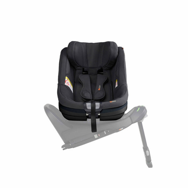 Cadeira auto BeSafe Beyond² 360 dos 61 aos 125 cm com rotação 360°, proteção SIP+, Universal Level Technology e espaço para pernas ajustável. Anthracite Mesh