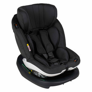 Cadeira auto BeSafe iZi Modular RF X1 i-Size com Dynamic Force Absorber™, proteção lateral SIP+, aprovação no Teste Plus, Magnetic Belt Assistants™ e utilização exclusivamente em contra marcha para crianças dos 61 aos 105 cm. Fresh Black Cab