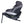 Cadeira auto BeSafe iZi Turn i-Size com rotação de 360°, base ISOFIX integrada, sistema Two-Fit Cushion™ e utilização dos 61 aos 105 cm, permitindo viajar em contra ou a favor da marcha. Metallic Melange