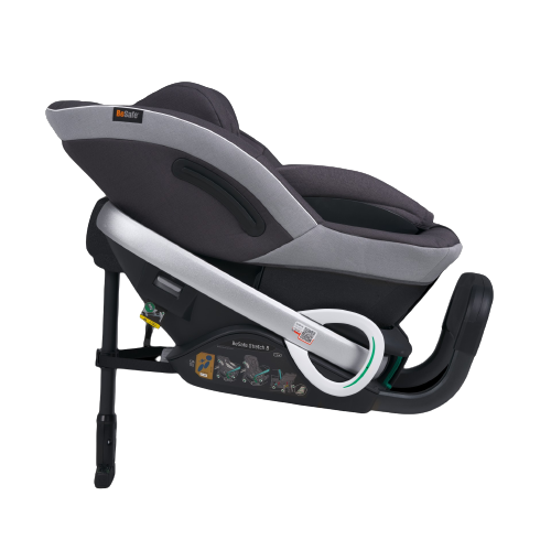 Cadeira auto BeSafe Stretch B desde o nascimento até 125 cm e 36 kg, contra a marcha, aprovada no Plus Test e com proteção lateral SIP+.