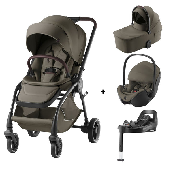 BRITAX ROMER RIO STYLE TRIO + BASE