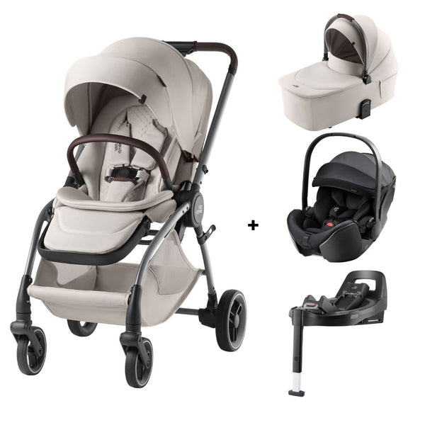 BRITAX ROMER RIO STYLE TRIO + BASE