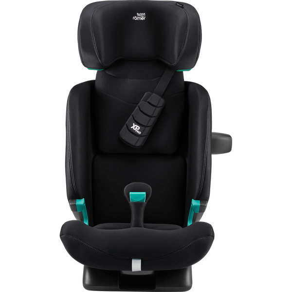 Cadeira auto BRITAX RÖMER ADVANSAFIX PRO dos 76 aos 150 cm com ISOFIX, arnês de 5 pontos até 22 kg e tecnologias XP-PAD, SecureGuard, SICT e FLIP&GROW. 
Deep Black