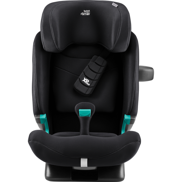 Cadeira auto BRITAX RÖMER ADVANSAFIX PRO dos 76 aos 150 cm com ISOFIX, arnês de 5 pontos até 22 kg e tecnologias XP-PAD, SecureGuard, SICT e FLIP&GROW. 
Deep Black
