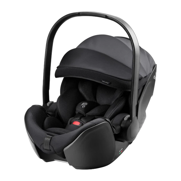 Cadeira auto Britax Römer Baby-Safe Pro i-Size com tecnologia Ergo Recline, redutor para recém-nascidos, arnês de 3 pontos, compatível com VARIO BASE 5Z e utilização desde o nascimento até aos 87 cm. Carbon Black