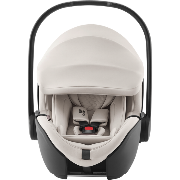 Cadeira auto Britax Römer Baby-Safe Pro i-Size com tecnologia Ergo Recline, redutor para recém-nascidos, arnês de 3 pontos, compatível com VARIO BASE 5Z e utilização desde o nascimento até aos 87 cm. Soft Taupe