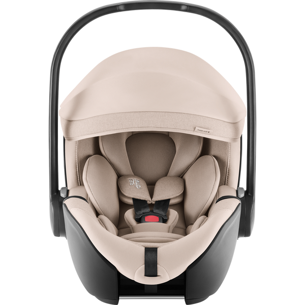 Cadeira auto Britax Römer Baby-Safe Pro i-Size com tecnologia Ergo Recline, redutor para recém-nascidos, arnês de 3 pontos, compatível com VARIO BASE 5Z e utilização desde o nascimento até aos 87 cm. Teak