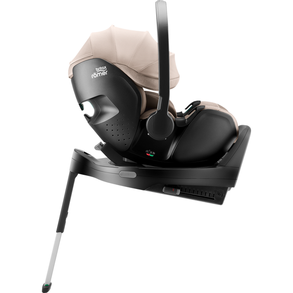 Cadeira auto Britax Römer Baby-Safe Pro i-Size com tecnologia Ergo Recline, redutor para recém-nascidos, arnês de 3 pontos, compatível com VARIO BASE 5Z e utilização desde o nascimento até aos 87 cm. Teak