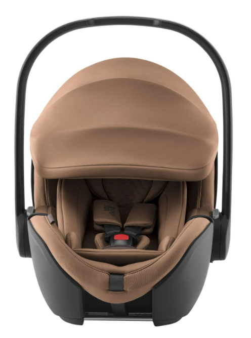 Cadeira auto Britax Römer Baby-Safe Pro i-Size com tecnologia Ergo Recline, redutor para recém-nascidos, arnês de 3 pontos, compatível com VARIO BASE 5Z e utilização desde o nascimento até aos 87 cm. Warm Caramel