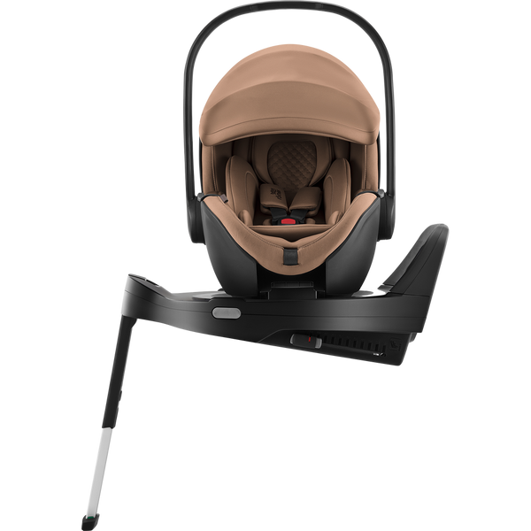 Cadeira auto Britax Römer Baby-Safe Pro i-Size com tecnologia Ergo Recline, redutor para recém-nascidos, arnês de 3 pontos, compatível com VARIO BASE 5Z e utilização desde o nascimento até aos 87 cm. Warm Caramel