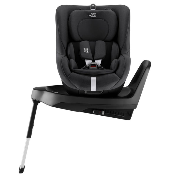 Cadeira auto giratória Britax Römer Dualfix M Plus i-Size com rotação 360 graus e instalação ISOFIX cor carbon black