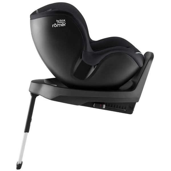 Cadeira auto giratória Britax Römer Dualfix M Plus i-Size com rotação 360 graus e instalação ISOFIX cor carbon black