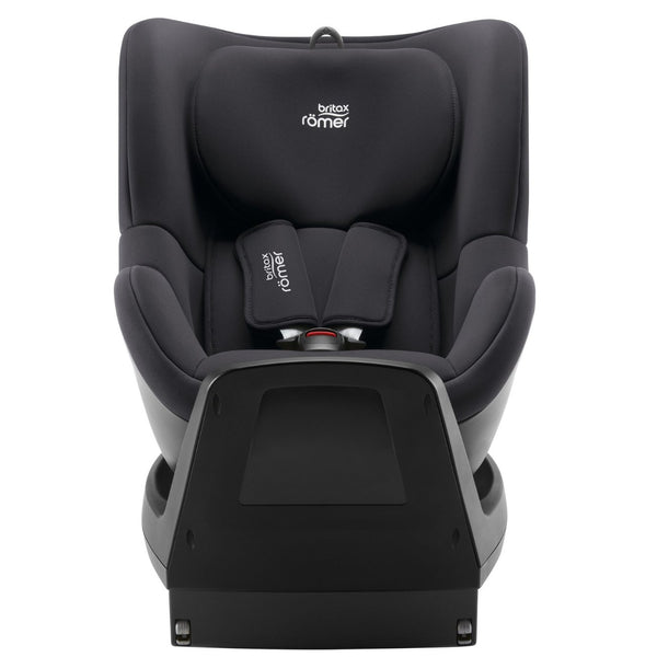 Cadeira auto giratória Britax Römer Dualfix M Plus i-Size com rotação 360 graus e instalação ISOFIX cor midnight grey
